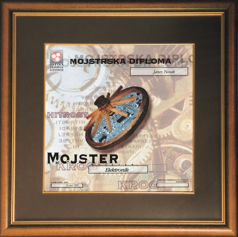 mojstrska diploma